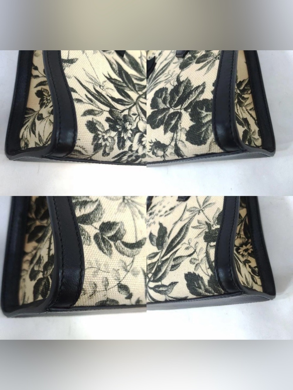 Gucci Japan Exclusive GG Ribbon Herbarium 2-Way Bag Rare 2016 Alessandro Michele - Picture 6 of 10